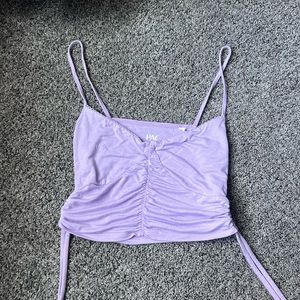 purple pacsun crop top!